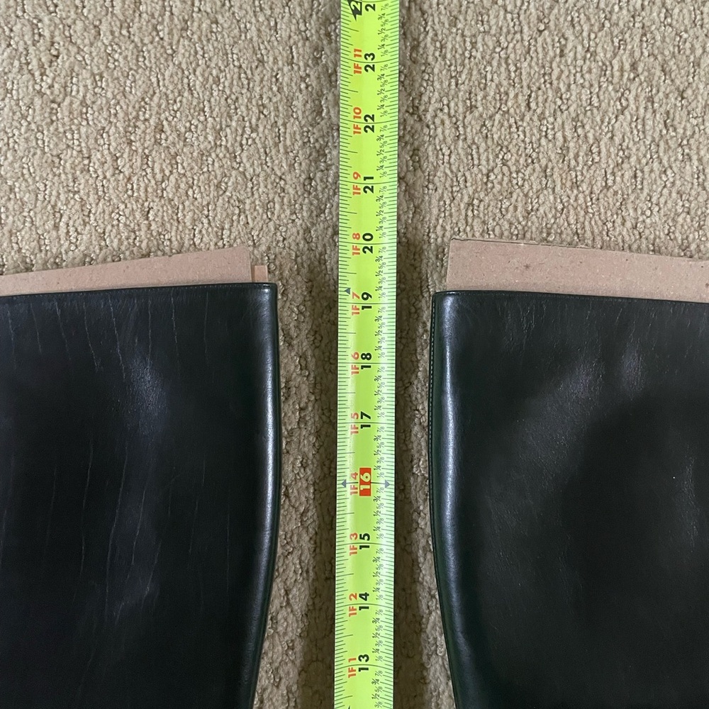 Stuart Weitzman Black Heeled Boots - Picture 8 of 13